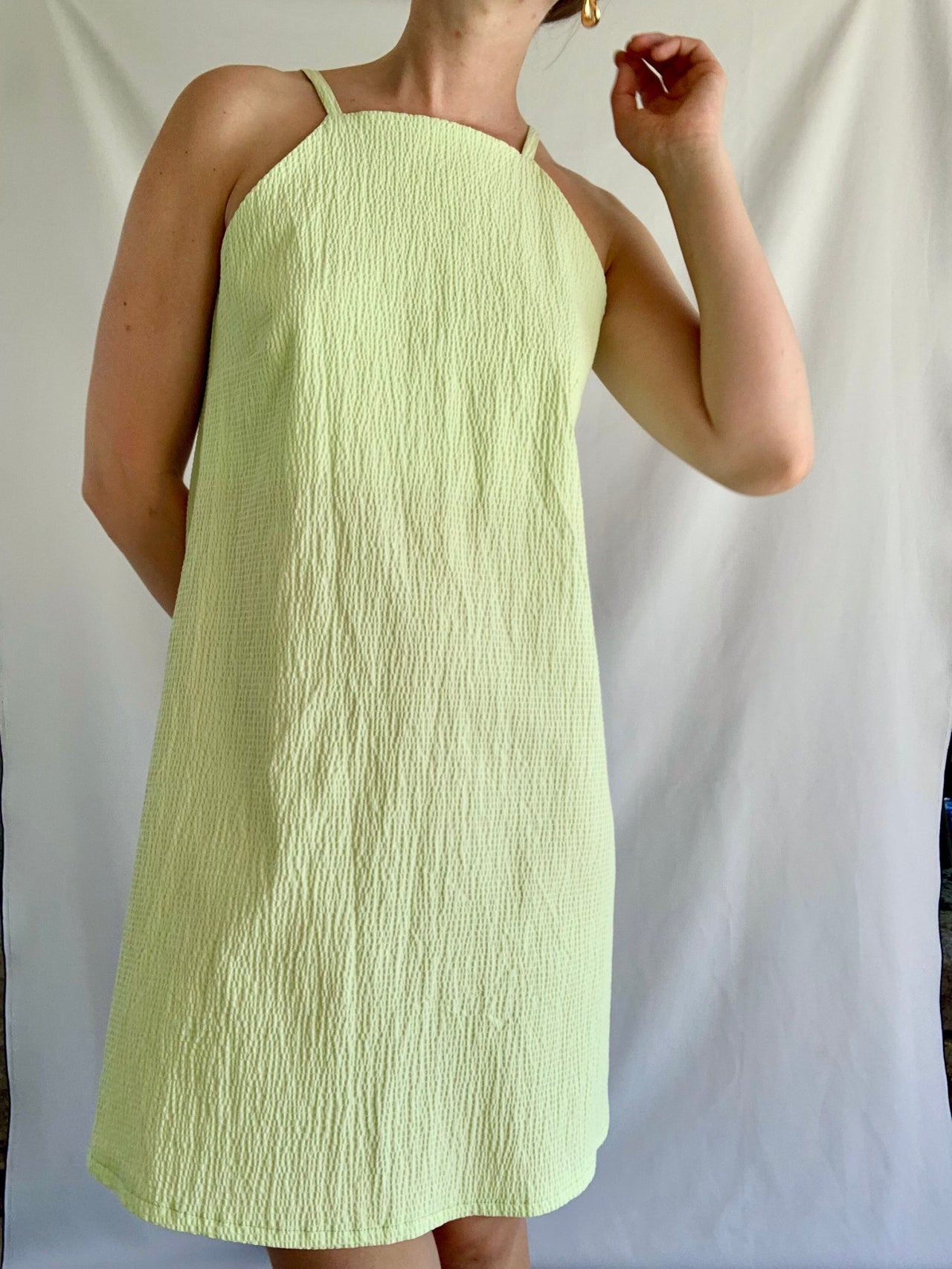 Summer Dress - Lime